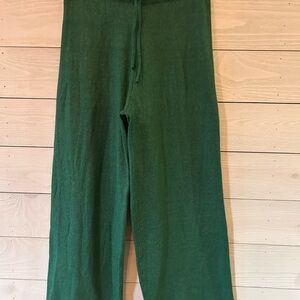 YOZY Green Knit Yoga Pants